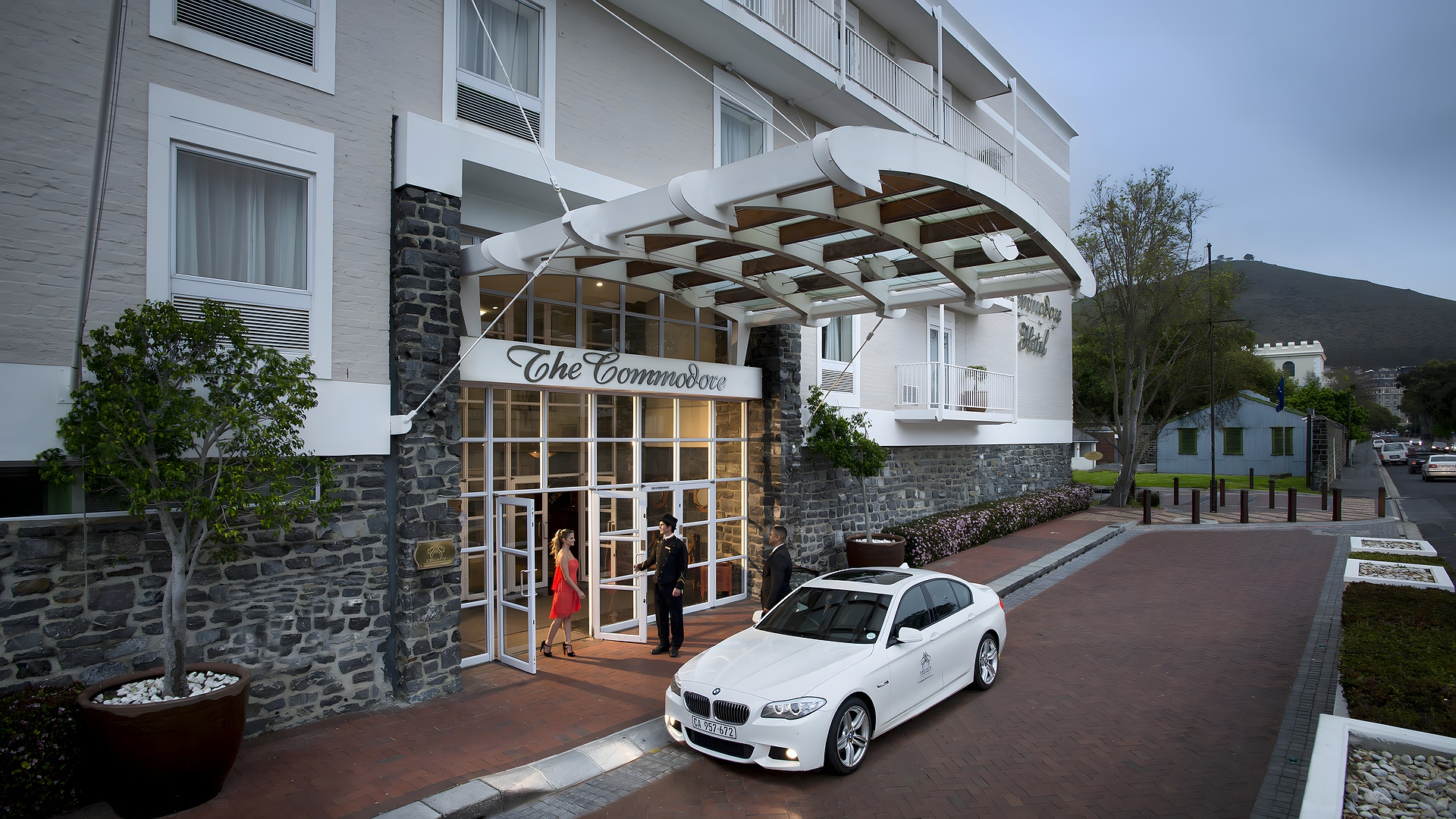 The Commodore Hotel view