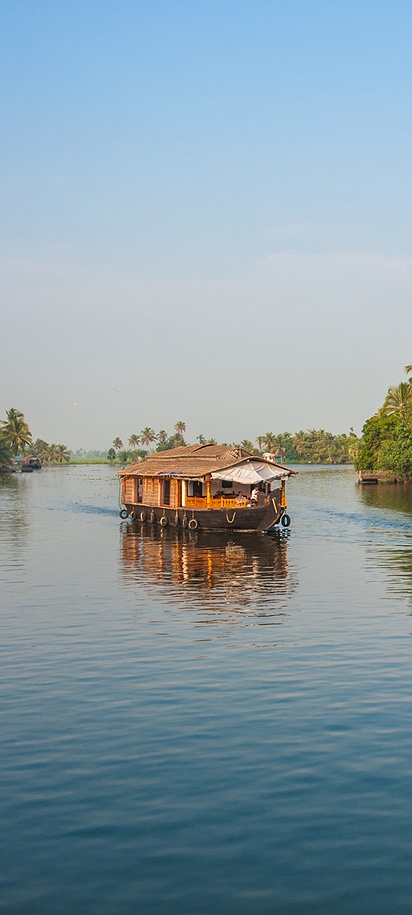 Backwaters in Kerala