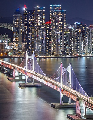 Busan city view