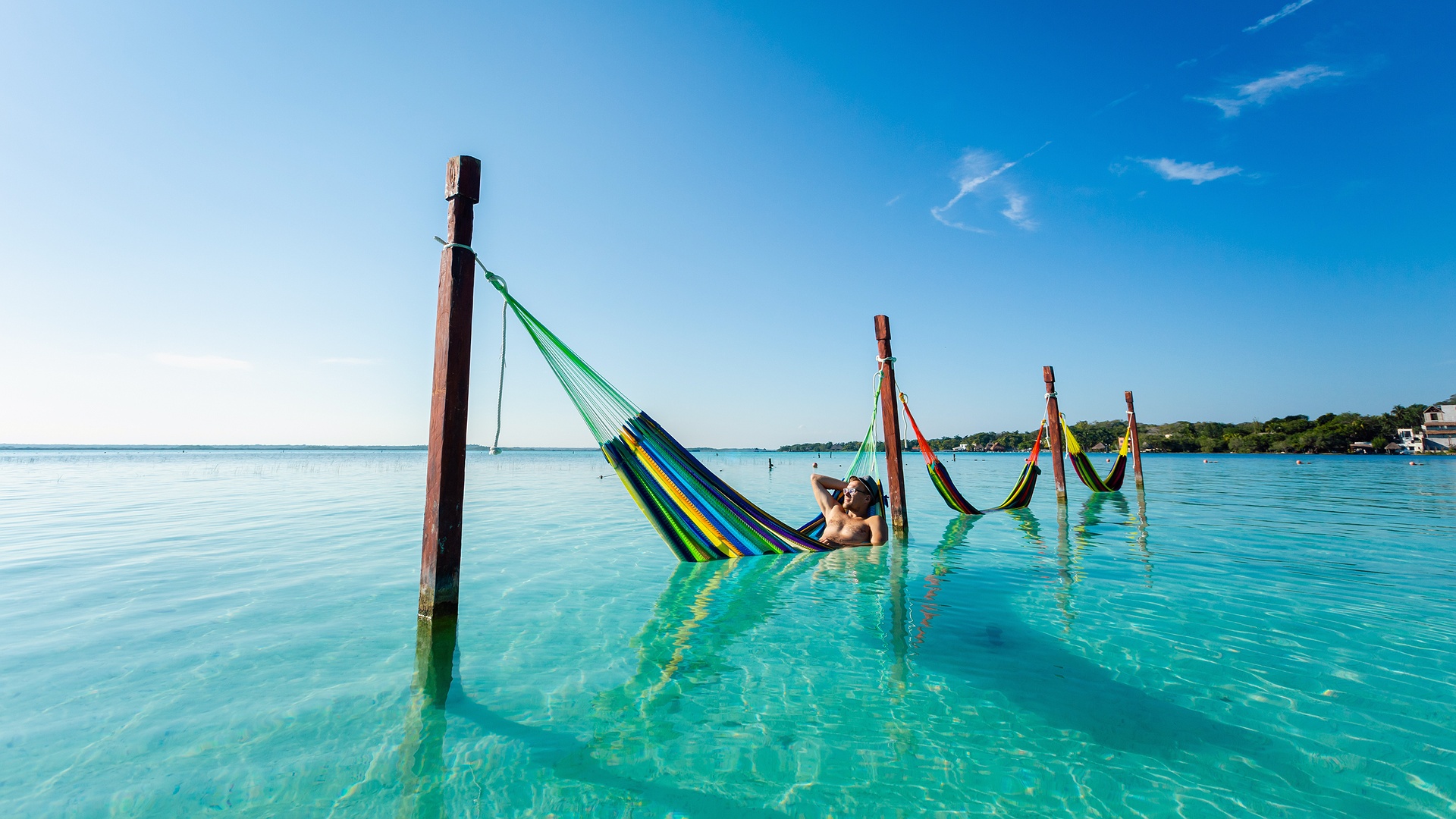 Bacalar Lagoon in Mexico