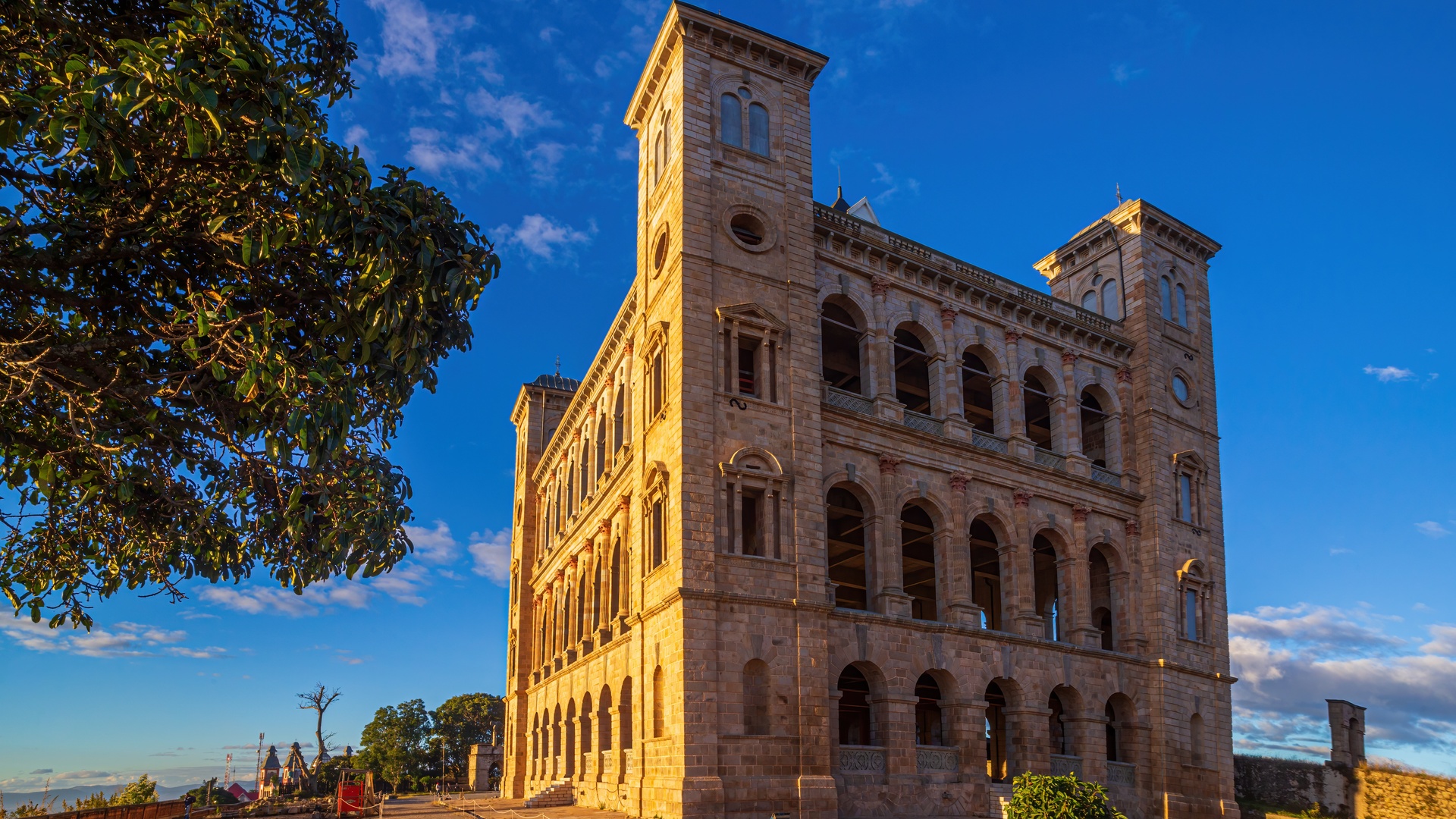the Rova of Antananarivo, also known as the Queen's Palace, located in Madagascar