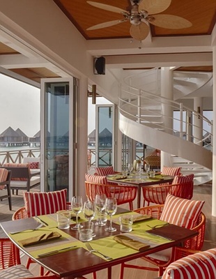 Mercure Maldives kooddoo resort overwater villa